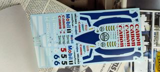 Kit Tamiya 1/20 Williams FW11 Honda F1