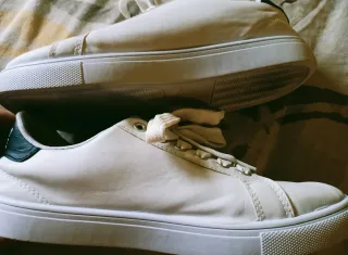 Zapatillas Blancas Mickey Mouse