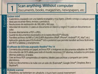 Escáner portátil -IRIScan Book Executive 3 Scanner