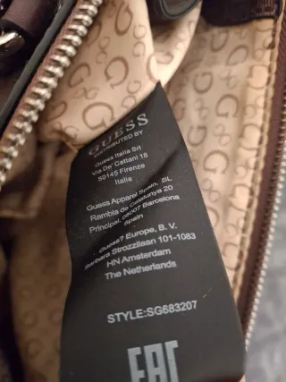 Bolso Guess Original Vino