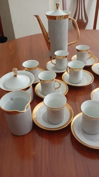 Juego de café vintage