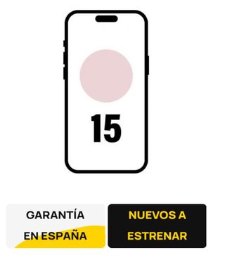 iPhone 15 128GB Rosa