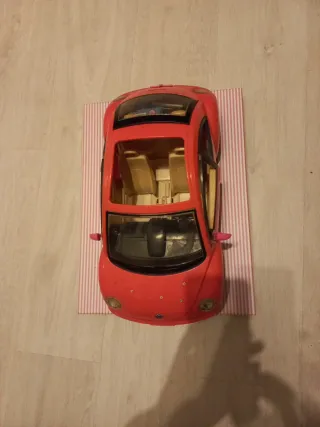 Coche Barbie Rosa con Accesorios