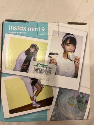 Cámara Fujifilm Instax Mini 9 Azul