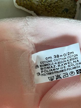 Fascia neonata Campagnolo rosa