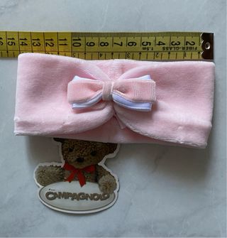 Fascia neonata Campagnolo rosa