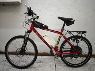 Bicicleta Eléctrica Raleigh Roja
