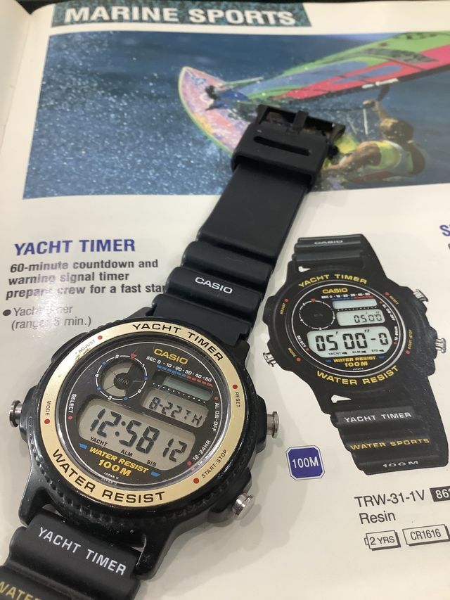 CASIO TRW 31 " YACTH TIMER " COLECCIONISTAS !!!