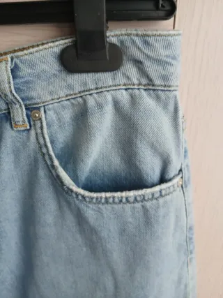 Falda vaquera midi Mango