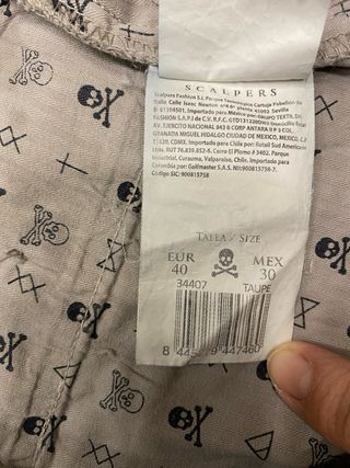 Lote 2 Pantalones Scalpers Talla 40