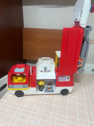 Camión de bomberos Vtech 2 en 1