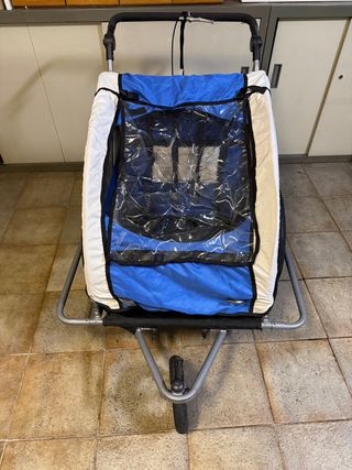 Carro remolque para bicicleta