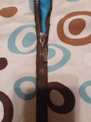 Saco  para sillita de paseo,  azul y marrón