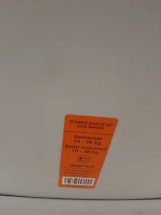 Silla coche Romer Kidfix XP SICT