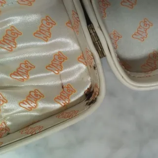 Bolso Nancy Clásica Azul y Blanco