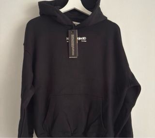 Sudadera Nude Project original Negra con Estampado