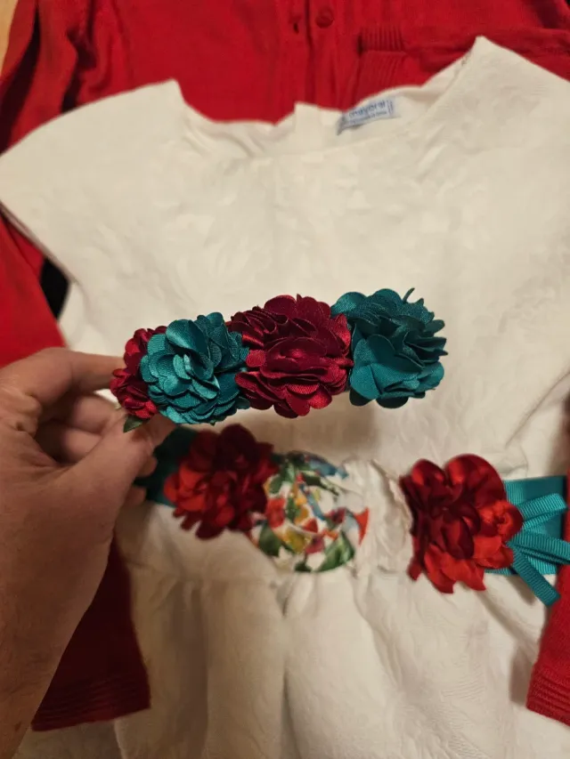 Vestido ceremonia Mayoral T.9