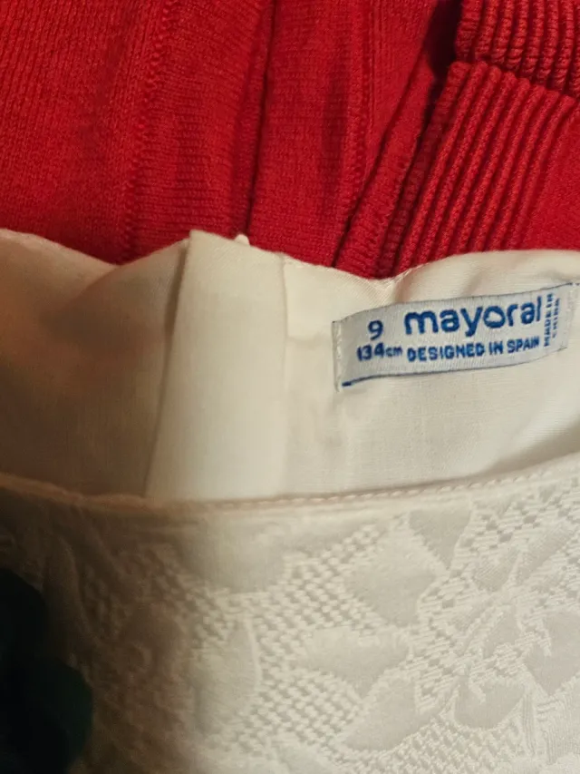 Vestido ceremonia Mayoral T.9
