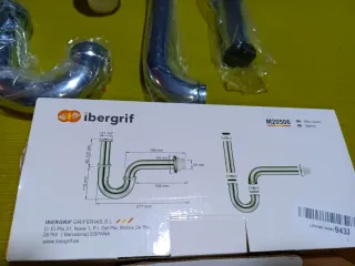 Sifón Ibergrif Baño/Cocina