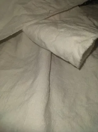 Antiguo pernal de lino puro años 40