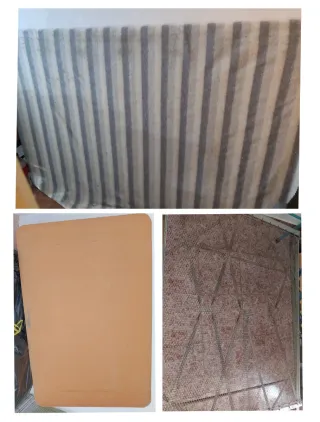 Cama 1.20m Azul Metal