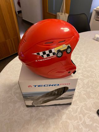 Casco esquí Tecnopro talla S 52/53 cm