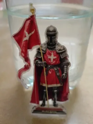 Figuras Templarios Imán Malta Gozo