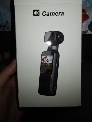 Mini Cámara 4K tipo DJI Negra