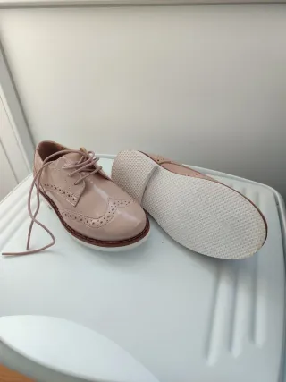 Zapatos Friboo niña rosa charol, 28.