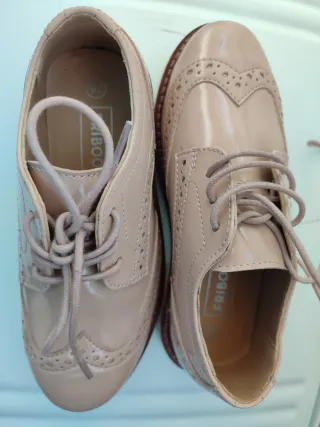 Zapatos Friboo niña rosa charol, 28.