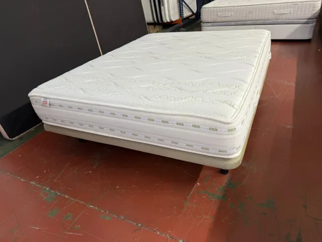 150x190 COLCHÓN PIKOLIN VISCO + BASE RETAPIZADA 3D