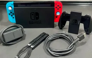 Nintendo Switch V2 Azul y Rojo + Accesorios