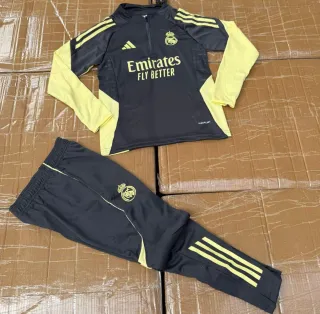 Chándal Adidas Real Madrid Blanco y Negro