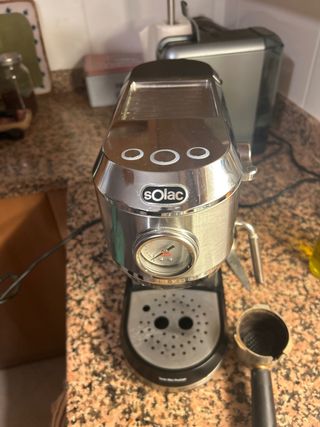 Cafetera Solac Cromada