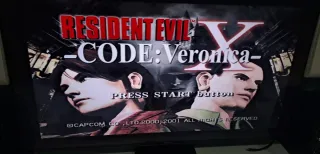 Resident Evil 4: Code Veronica PS2 Platinum