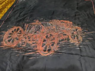 Foulard Fiat F2 130 HP Eni vintage raro