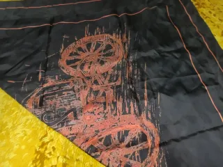 Foulard Fiat F2 130 HP Eni vintage raro