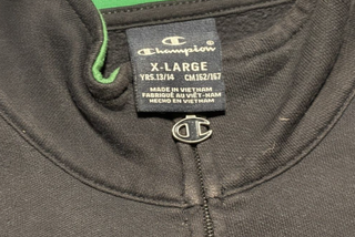 Chaqueta Champion Negra y Verde