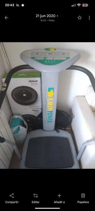 Máquina Vibratoria DEMINPOWER