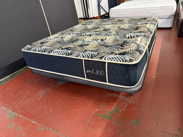 150x190 Colchón BEDLAND VISCO + BASE RETAPIZADA 3D
