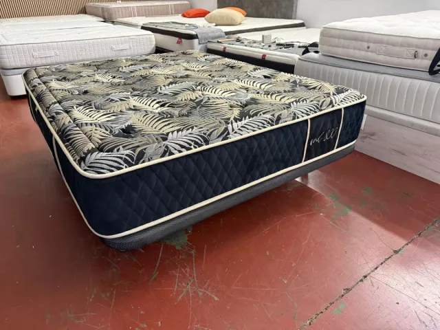 150x190 Colchón BEDLAND VISCO + BASE RETAPIZADA 3D