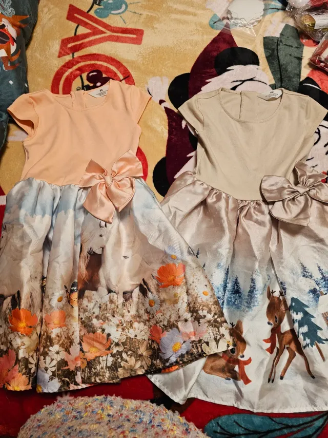 Lote 2 vestidos niña T7/8