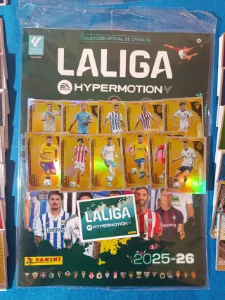Colecciones completas liga hypermotion 24-25 25-26