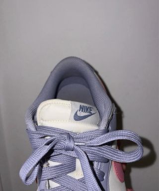 Nike Dunk Low Viola, Rosa e Bianche. Cond: buone