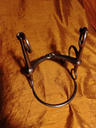 Coppia di morsi per cavalli decorativi