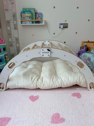 Arco evolutivo con cojín