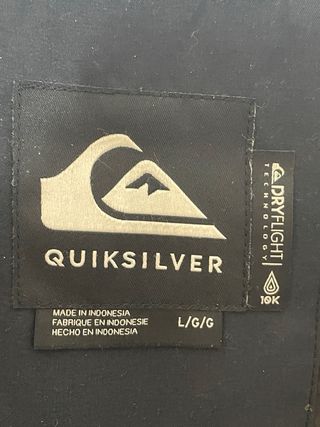 Abrigo Quiksilver Snow Dryflight 10k talla L