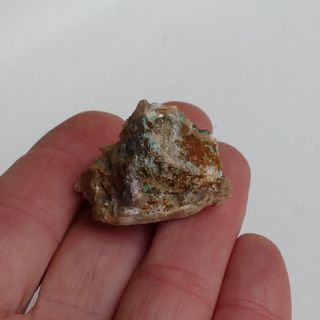 minerali MALACHITE, GESSO SU MARMO Carrara (M3)