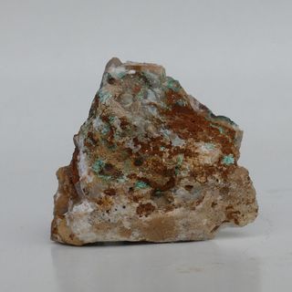 minerali MALACHITE, GESSO SU MARMO Carrara (M3)