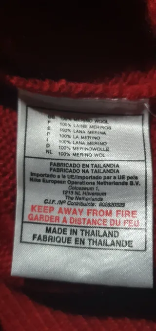 Maglione Nike Uomo Taglia M Rosso